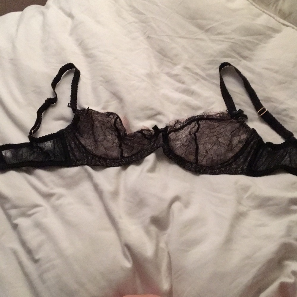 Delicate lace bra